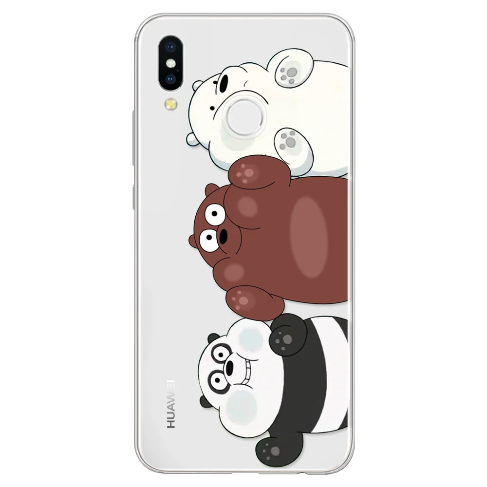 hp3xiong Чехол из ТПУ с пандой для huawei mate 10 P8 P9 P10 P20 Lite Pro Mini TPU, защитный чехол для телефона huawei P20 Lite, прозрачный чехол - Цвет: hp3xiong