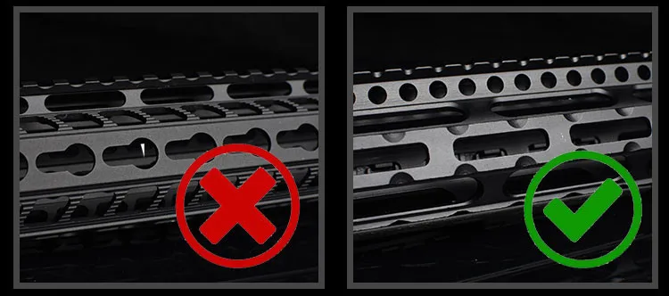 5 шт./компл. Тактический BCM EM-Lok рельсовая планка комплект тактическая Softair для ствольная накладка Пикатинни Крышка рельса