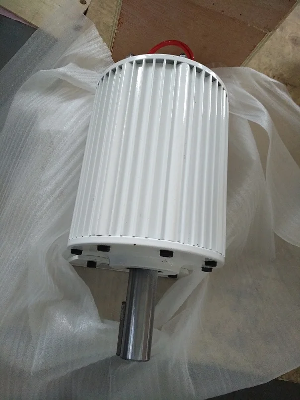 1 кВт низкооборотный осевой флюс с постоянным двигателем магнитный генератор для