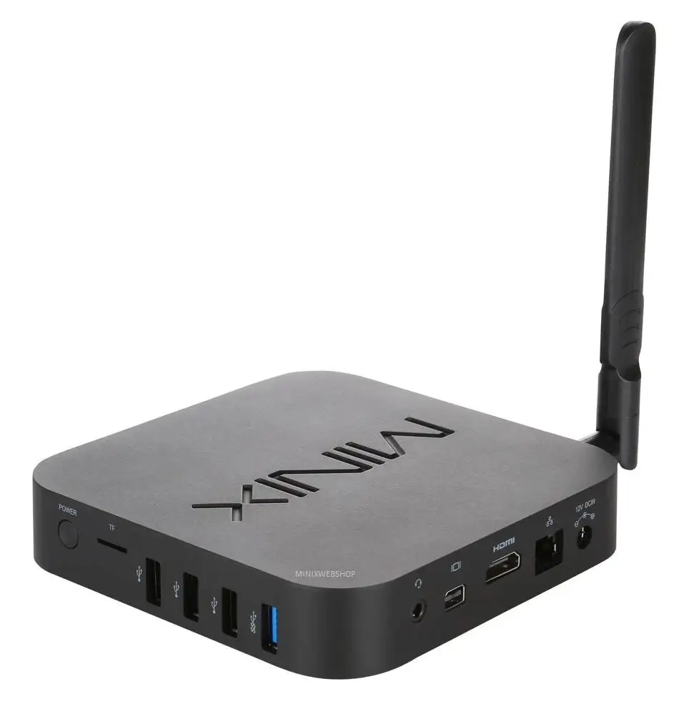 Мини-ПК MINIX NEO Z83-4 Plus, официальный мини-ПК Intel Windows 10 Pro, Intel Atom X5-Z8350, HD graphics, 4 ГБ/64 ГБ, портативный мини-ПК
