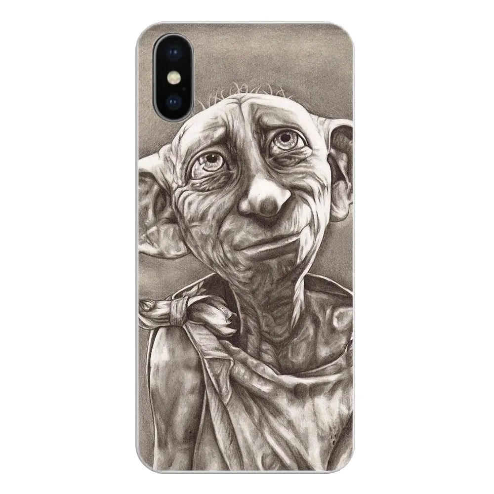 Silicone Phone Shell Cover For LG G7 Q6 Q7 Q8 Q9 V30 X Power 2 3 OnePlus 3T 5T 6T Harry Potter Movie Dobby Poster |