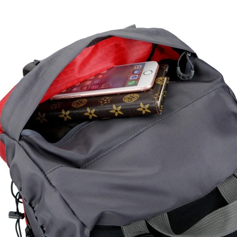 Big Capacity 60L Hiking Bag Men Women Outdoor Camping Travel Climbing Waterproof Backpack With Rain Cover Riding Sport Rucksack