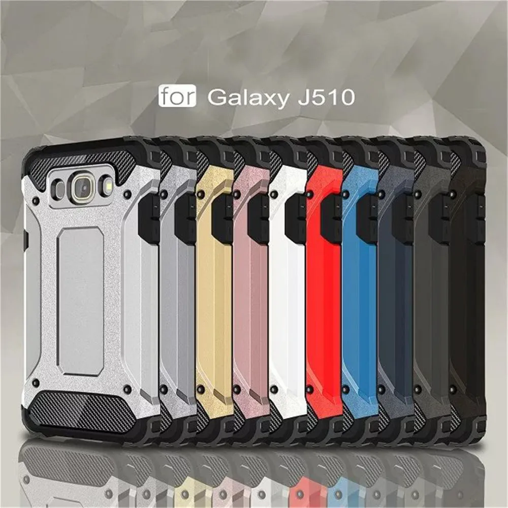 Гибридный жесткий двухслойный армированный чехол для Samsung J5/ J7 2016 противоударные