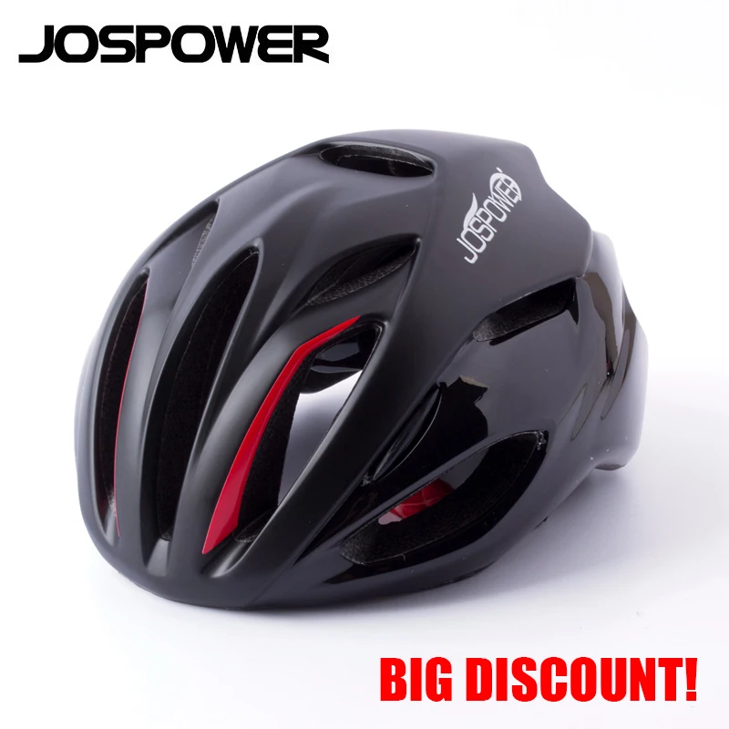 Велосипедный шлем JOSPOWER Сверхлегкий интегрированный MTB велосипедный для спорта