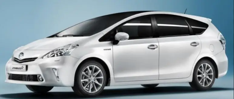 Светодиодная Накладка на пороги для Toyota Prius A Alpha Prius V Prius Plus ZVW40 аксессуары с подсветкой пороги порогов