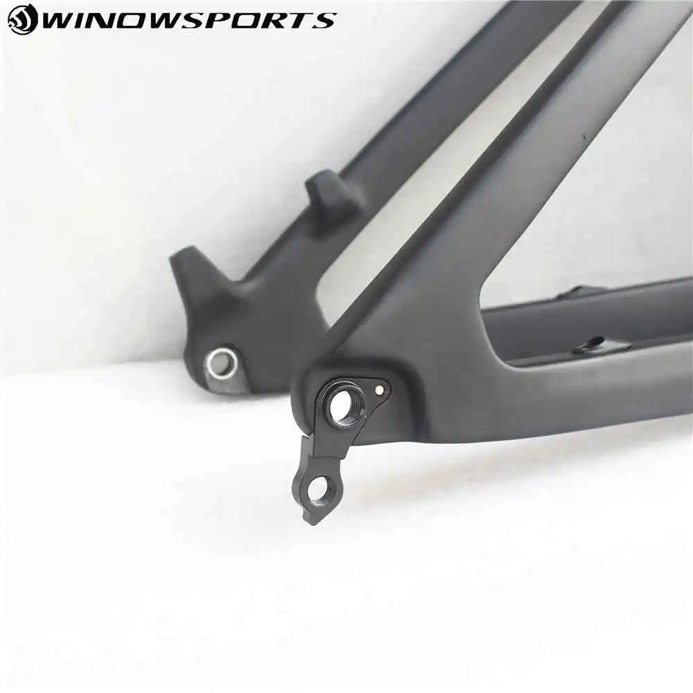 29er полная подвеска рама для горного велосипеда 142x12 мм UD полностью углеродное