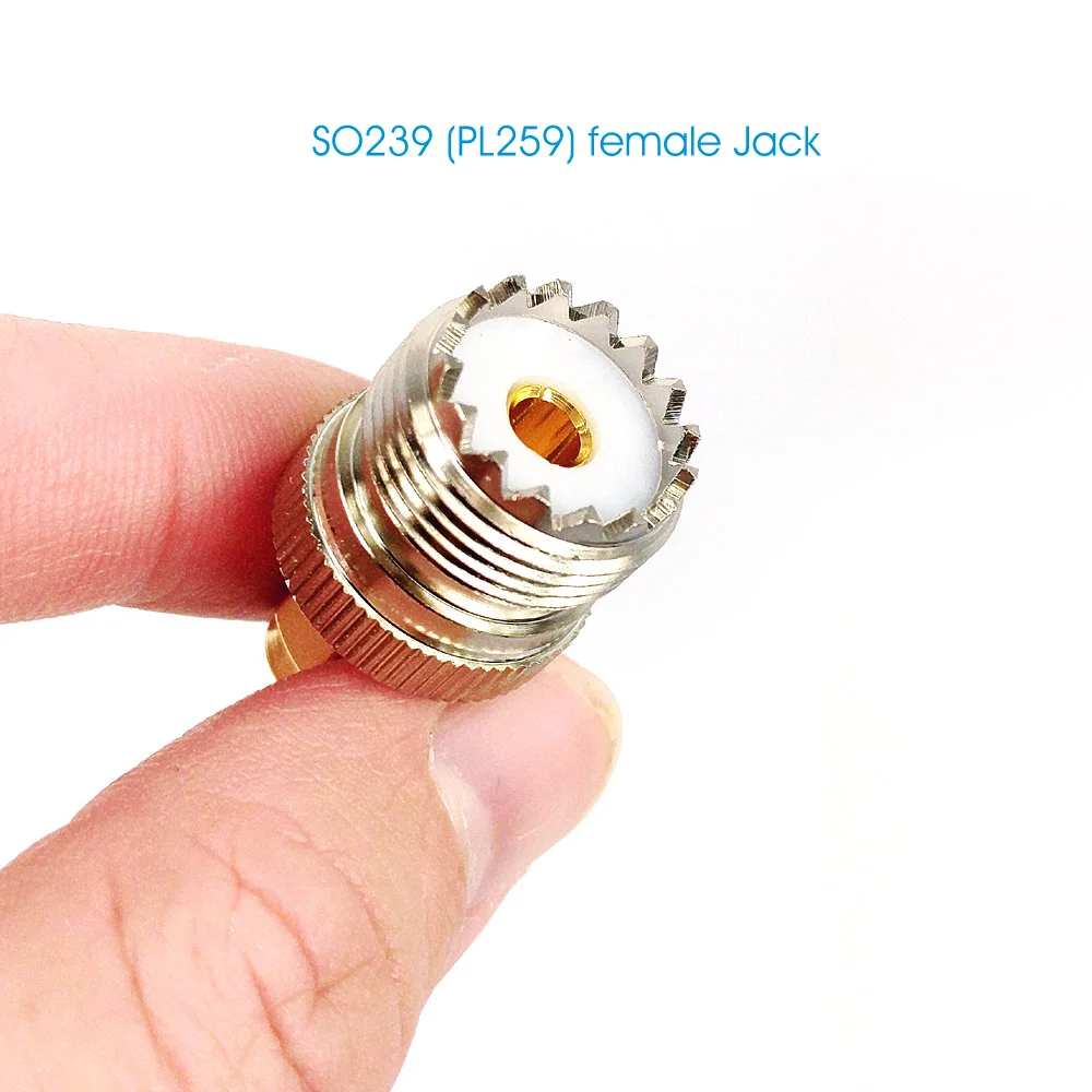 Переходник SMA Male UHF Female SO239 PL259 радиочастотный коаксиальный переходник Coax для