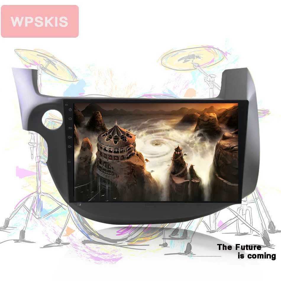 Автомобильный видеорегистратор IPS экран 10 1 дюйма Восьмиядерный процессор 2 Гб