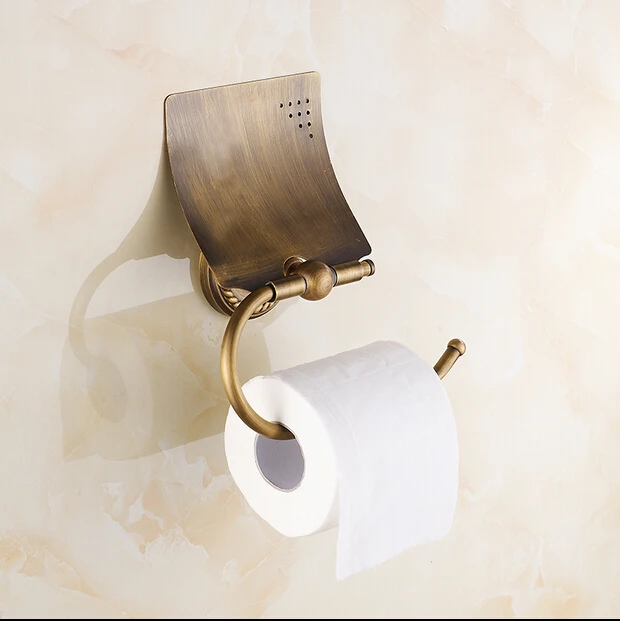 Античная бронза отделка бумажный держатель/рулон держатель/держатель ткани