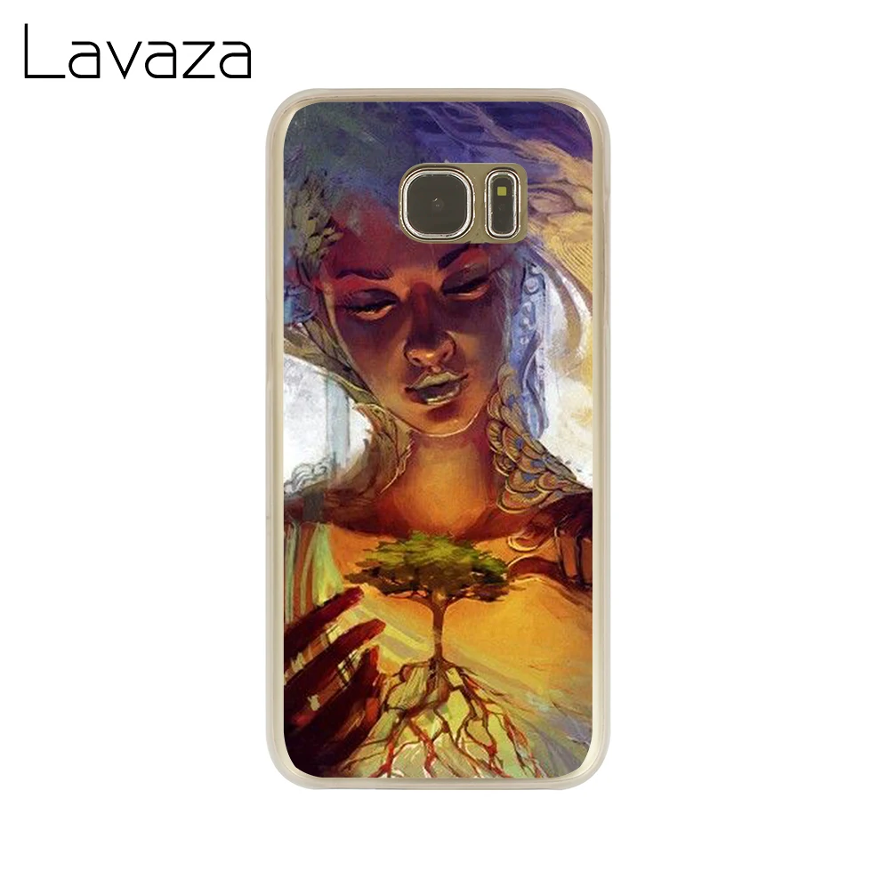 Lavaza в африканском стиле девушка художественный чехол для samsung Galaxy J7 J6 J5 J3 J1 J2 2018 2017