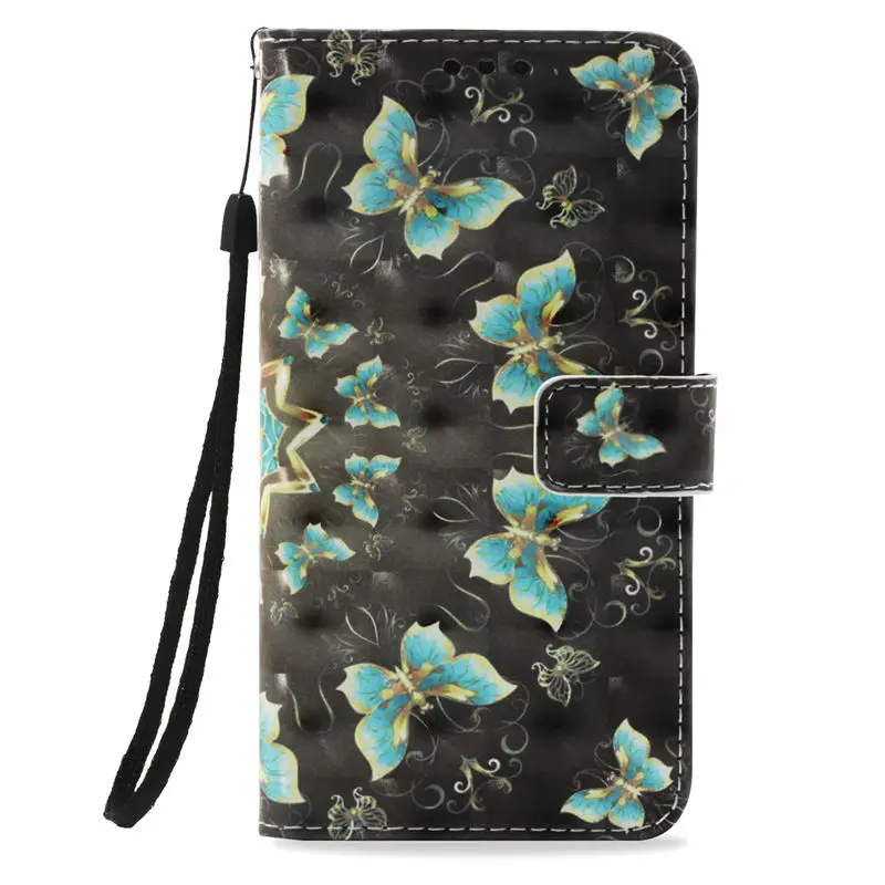 Чехол бабочка для телефона iphone x сумка стоячий пенал Ловец снов кожаный чехол с