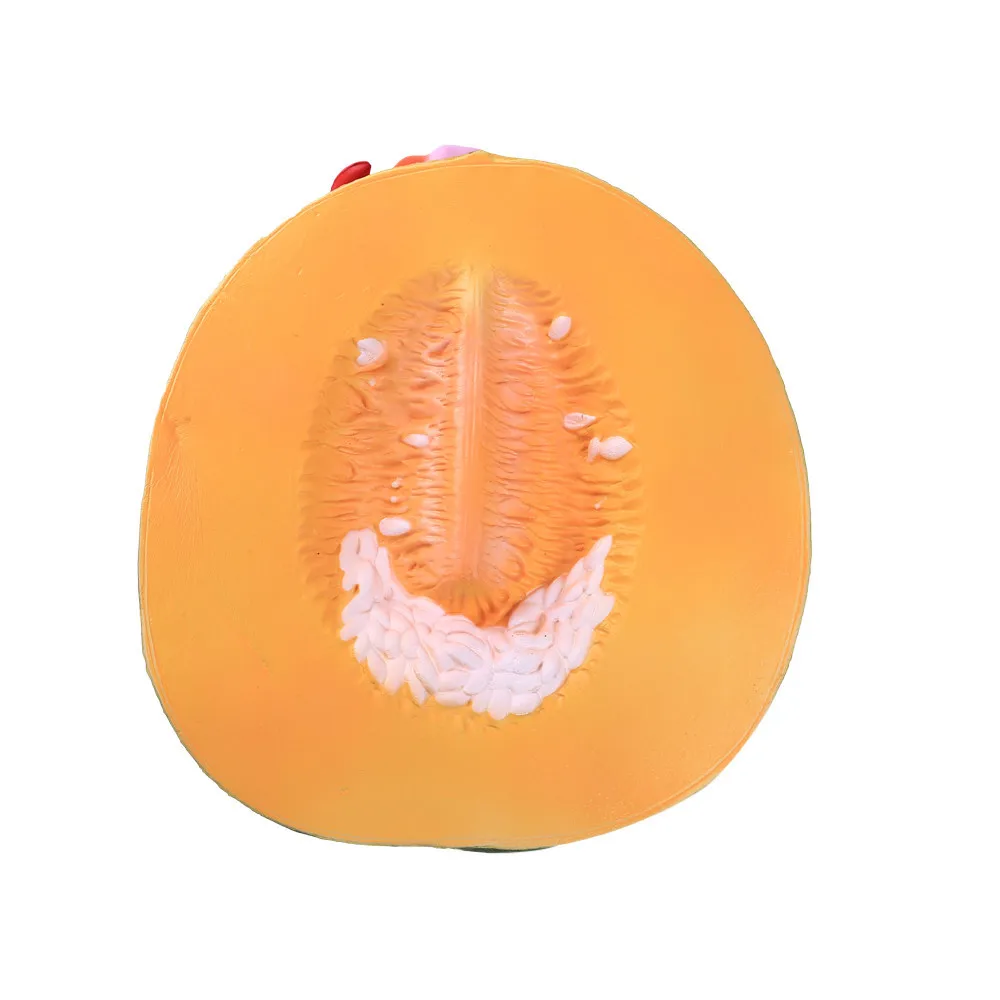 HIINST милые игрушки пушистые Squishies Squeeze Jumbo супер гигантские мягкие канталупы медленно поднимающаяся сжимающая игрушка для снятия стресса MJ1025