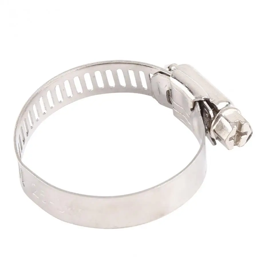 10 шт. хомуты для шлангов из нержавеющей стали регулируемые винтовые труб