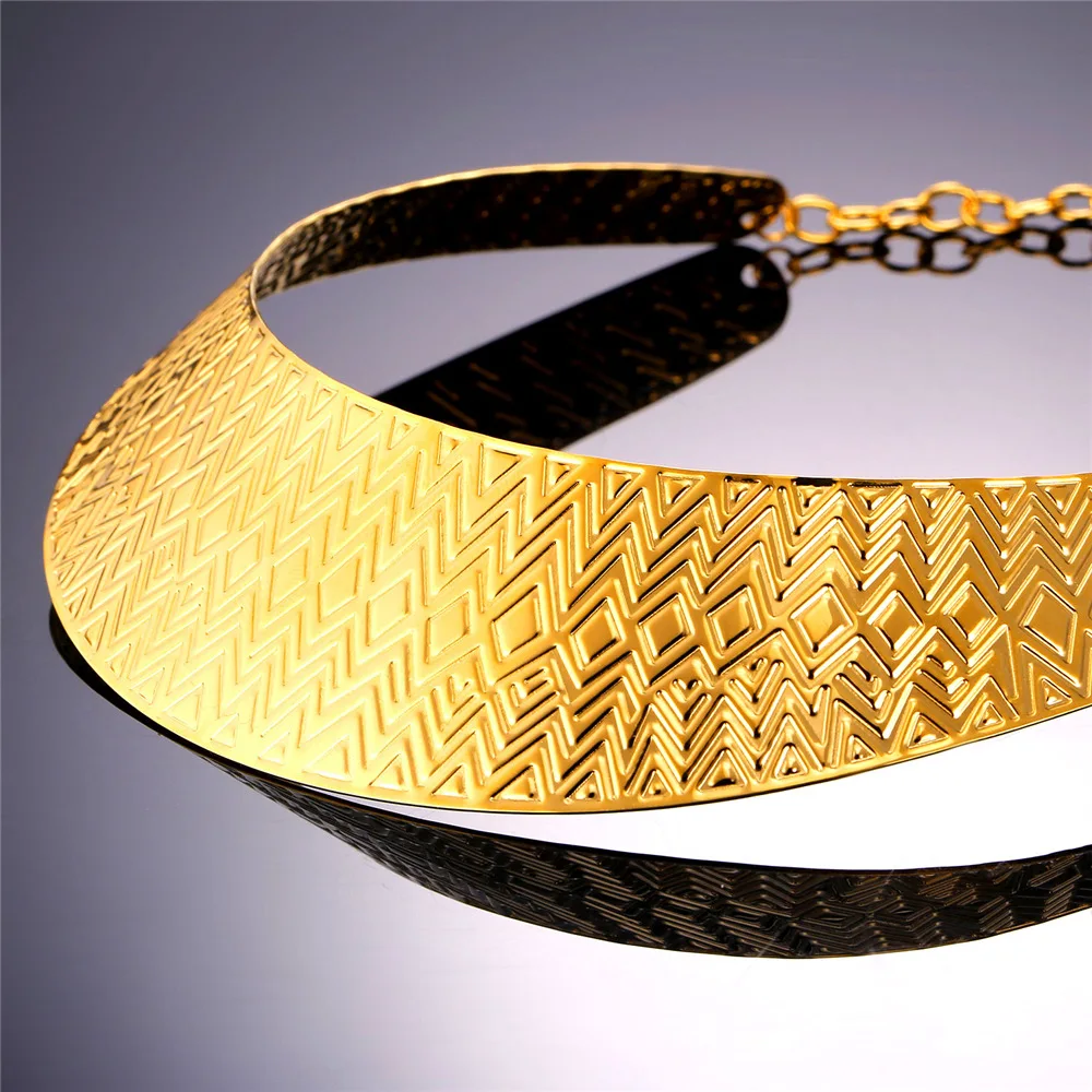 Высокий крутящий момент для женщин заявление Чокер ожерелье в стиле панк с