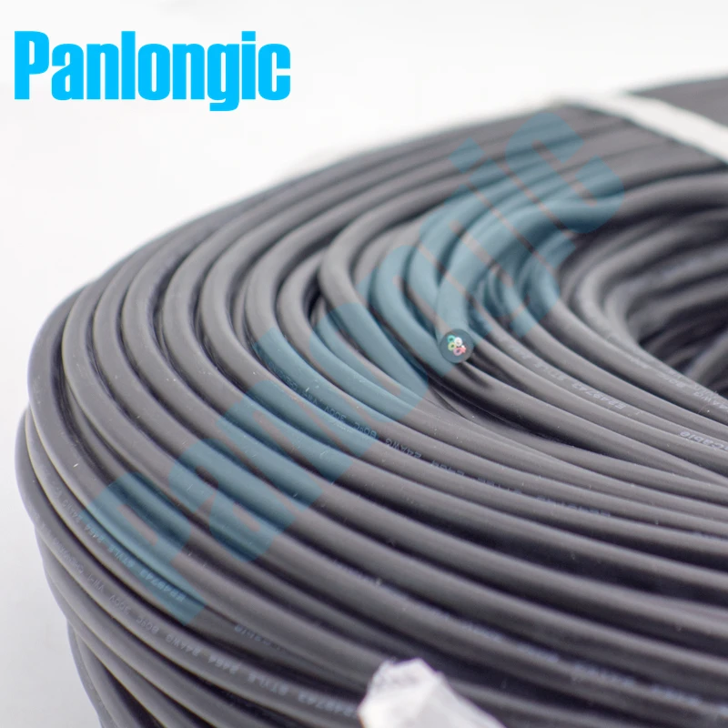 Panlongic 5 метров UL 2464 5C 24AWG ПВХ многожильный провод луженая медная проволока