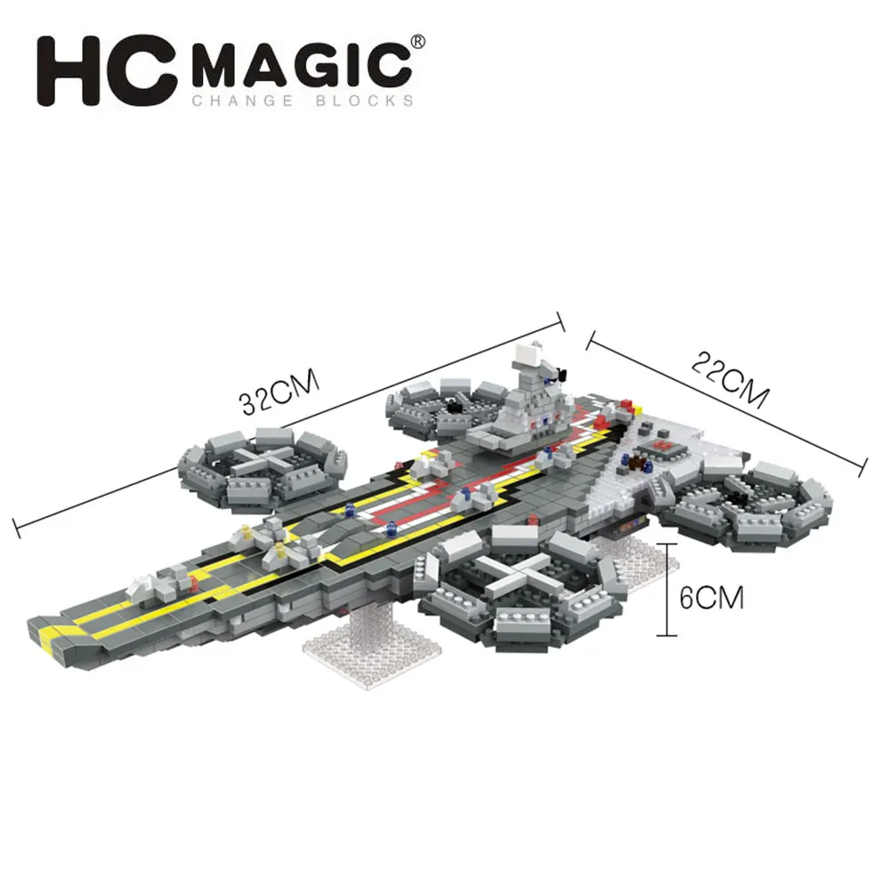Мини конструктор HC MAGIC 1011 модель самолета космический корабль игрушки для детей