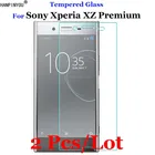 Закаленное стекло 9H 2.5D для Sony XZpremium, Защитная пленка для Sony Xperia XZ Premium  Dual G8141 G8142 5,5 дюйма, 2 шт.