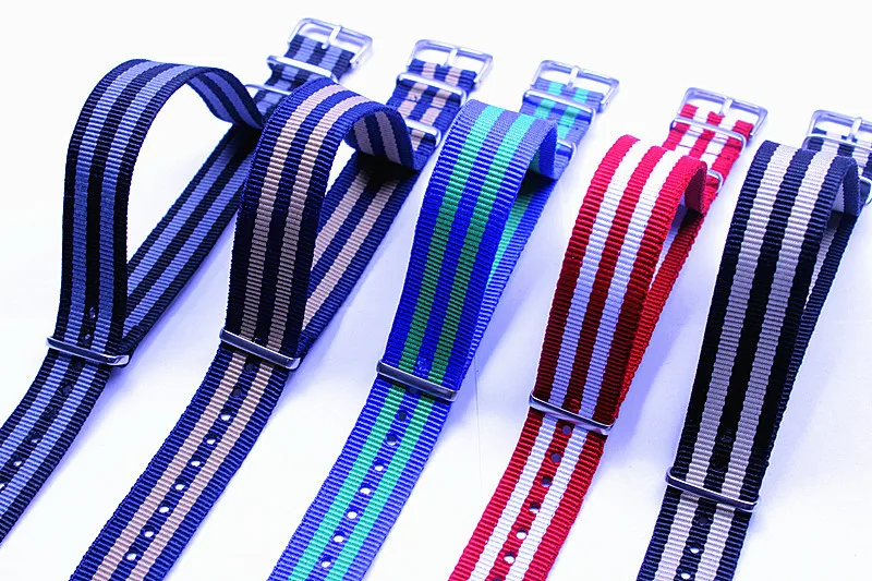 Горячая распродажа! 1 шт. водонепроницаемый нейлоновый ремешок для наручных