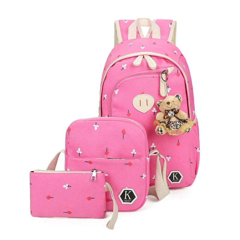 Новинка 2019 детские школьные сумки с принтом для девочек-подростков легкие