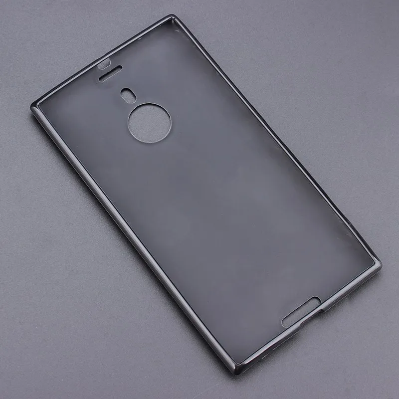 Черный гелевый ТПУ тонкий мягкий Противоскользящий чехол задняя крышка для Nokia