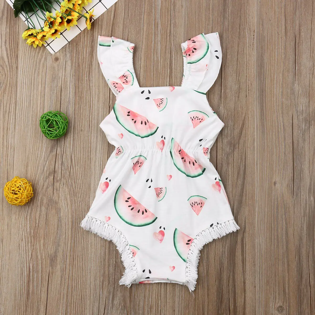 2019 Новое поступление милые для маленьких девочек хлопок Лук арбуз младенческой