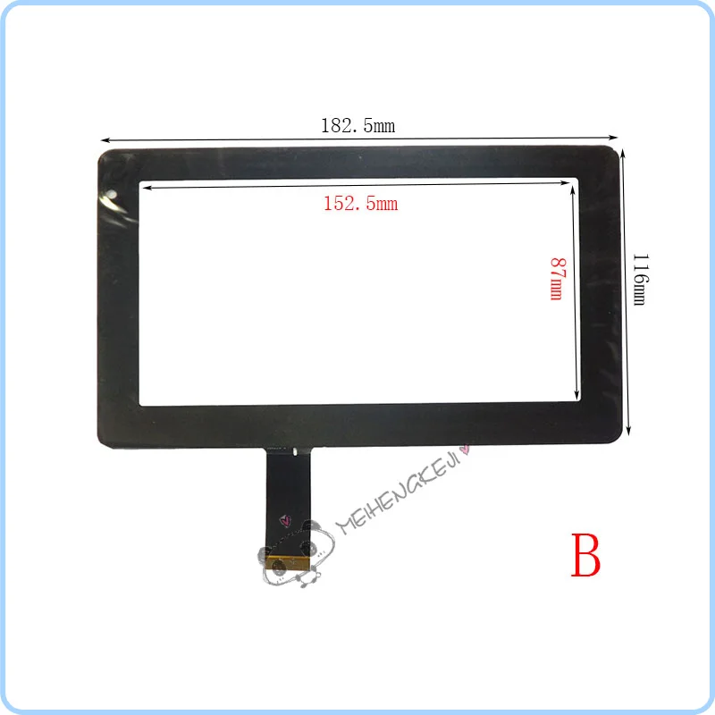 Сменное стекло дигитайзера сенсорного экрана для Onda V701 V702 300-N3400B-A00-VER1.1 |