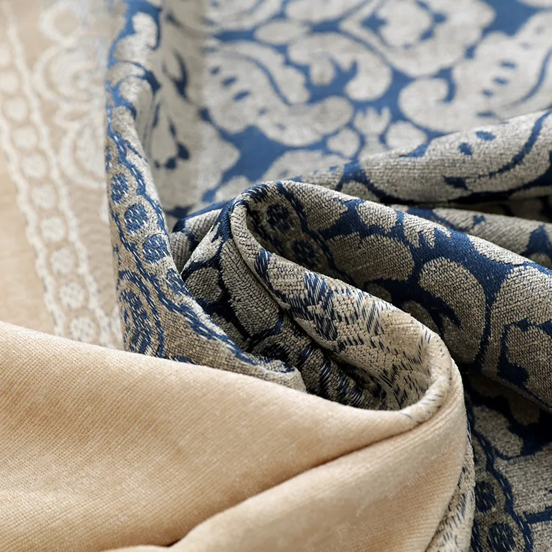 Европейские вышитые тюлевые оконные занавески s для гостиной спальни кухонные