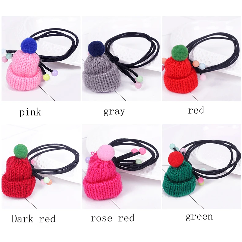 Рождественский подарок Милая блестящая эластичная повязка для волос с