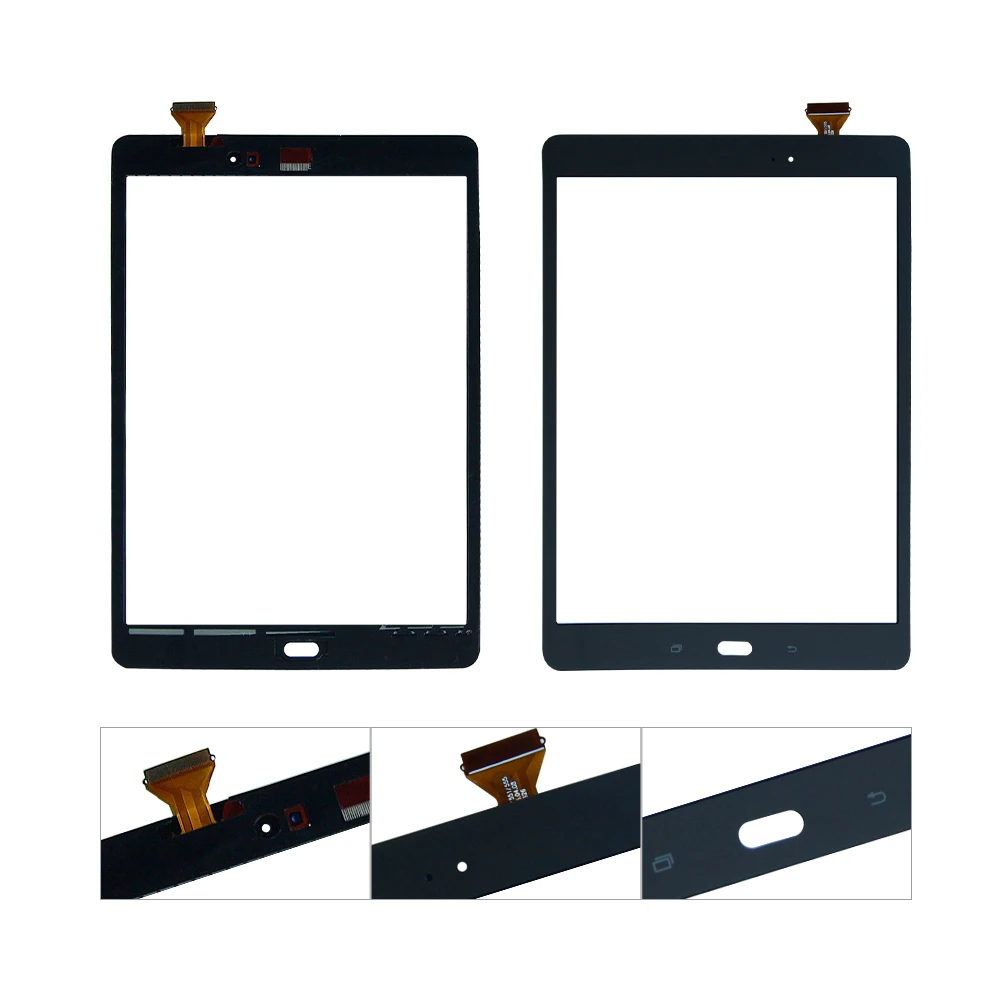 Сенсорный экран для Samsung Galaxy Tab A 9 7 SM T550 дигитайзер стекло панель Замена|replacement touch