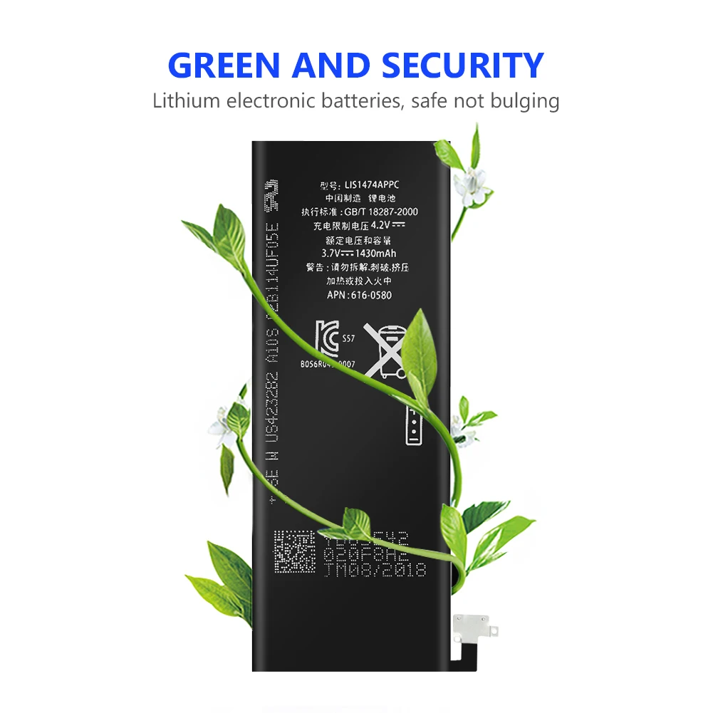 YCDC литий полимерный аккумулятор высокого качества 3 7 V 1430mAh для зарядки телефона