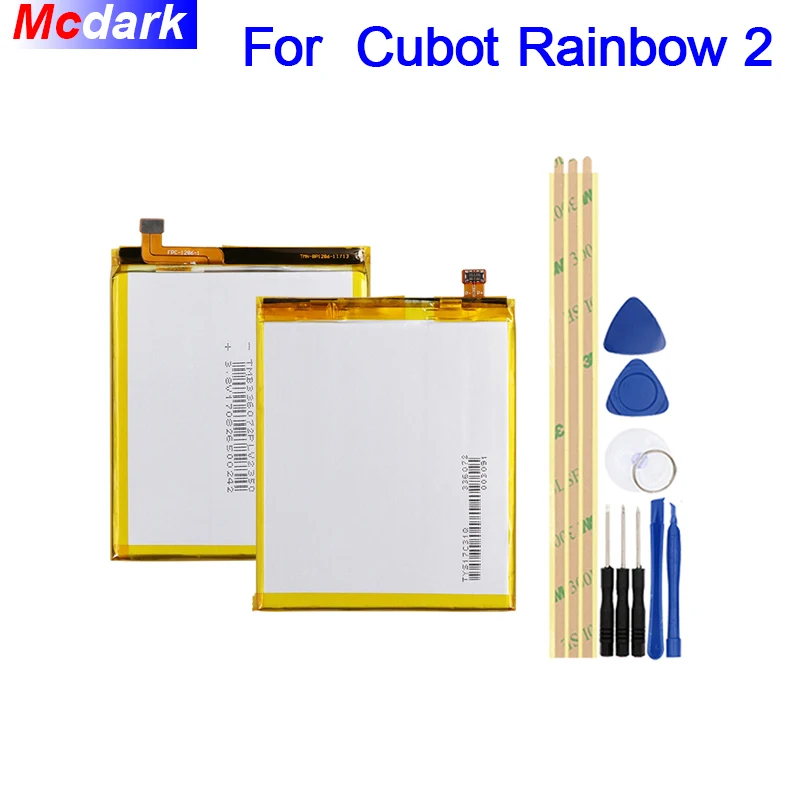 Mcdark 2350mAh батарея для Cubot Rainbow 2 Batterie аккумуляторная AKKU ACCU PIL мобильный телефон +