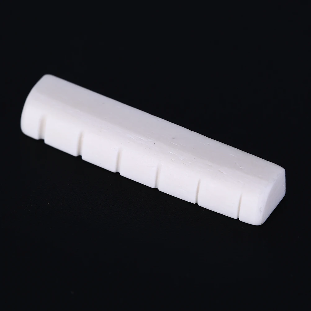 Новинка верхняя гитарная мостовая Гайка Кость буйвола Ivory седло для 6 струнной