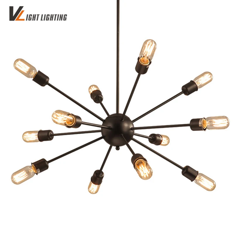 Vintage Chandelier Pendente De Teto Home Decor Verlichting Hanglamp Lampadari Loft Iluminacion Lampen Industrieel Pendant Lamp | Освещение