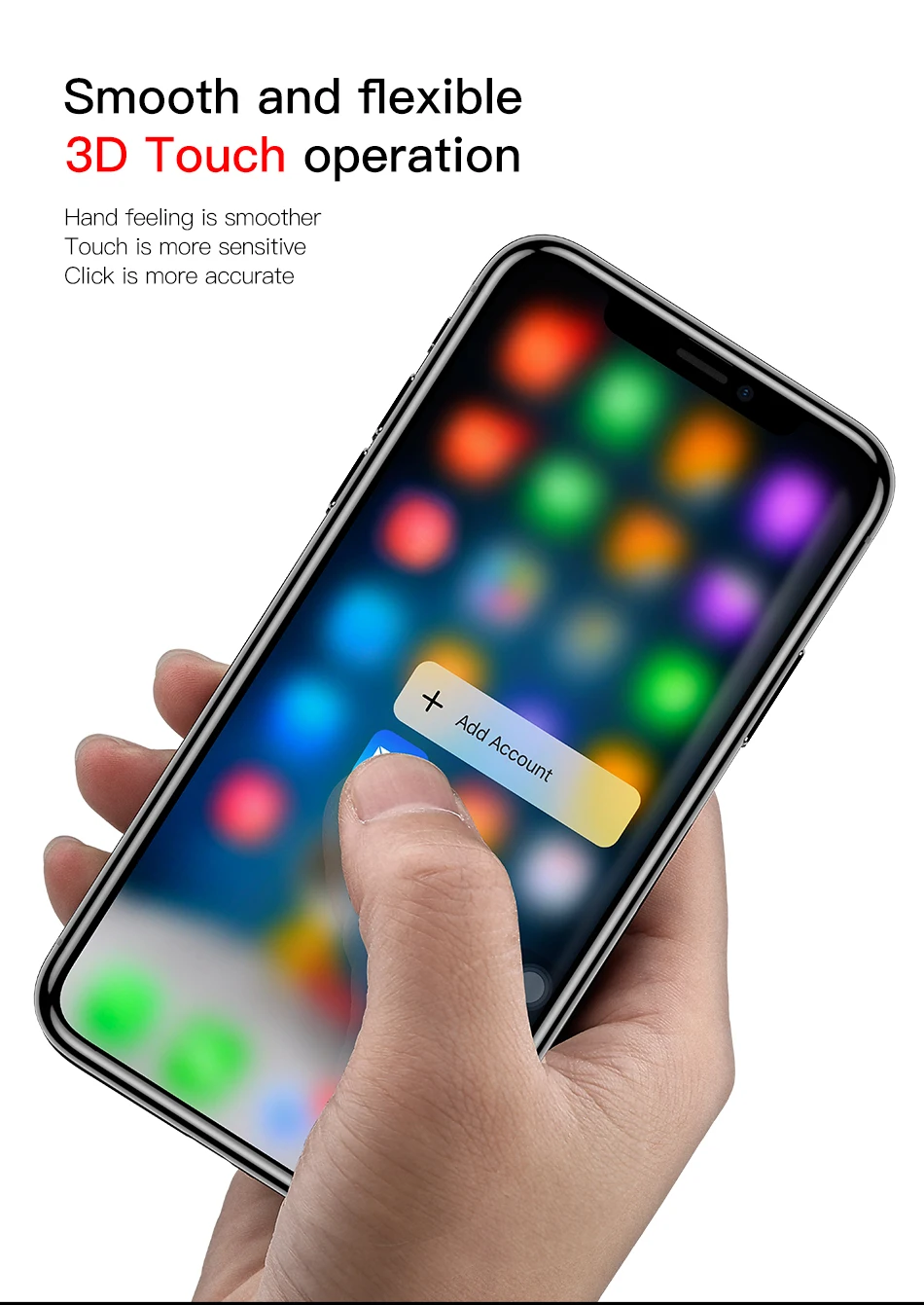 Baseus закаленное стекло для iPhone X защита экрана 4D поверхность полное покрытие стекло для iPhone X Передняя пленка крышка 0,3 мм тонкая пленка
