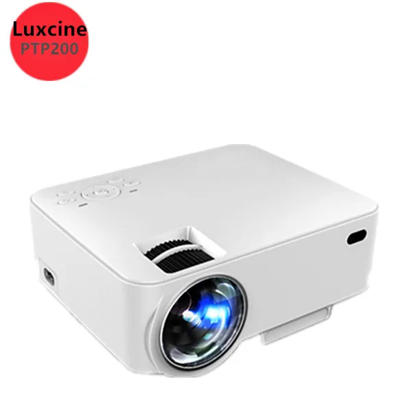 Оригинальный Luxcine PTP200 проектор 2016 новые мини из светодиодов портативный для