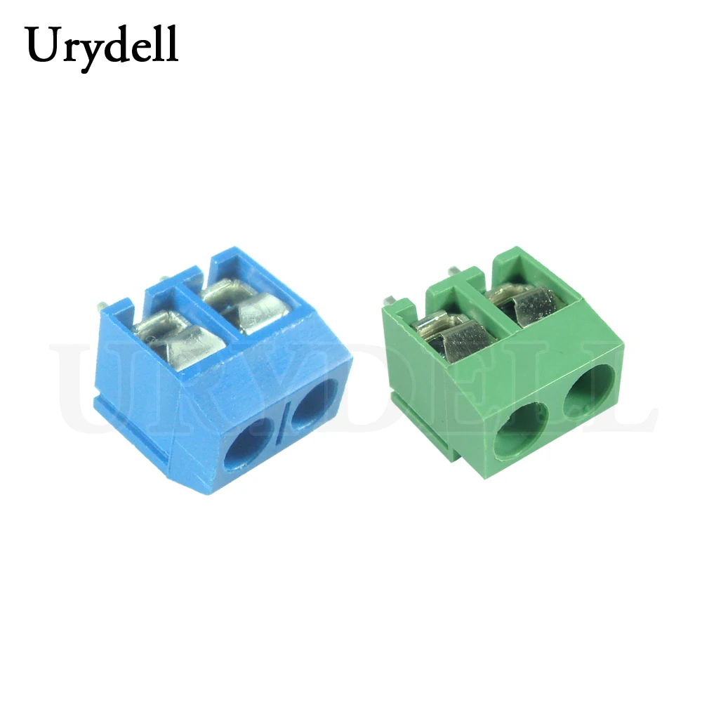 10 шт. быстрое 3PIN KF301 винт 2Pin 3Pin 5 0 мм прямой контакт PCB винтовой клеммный блок