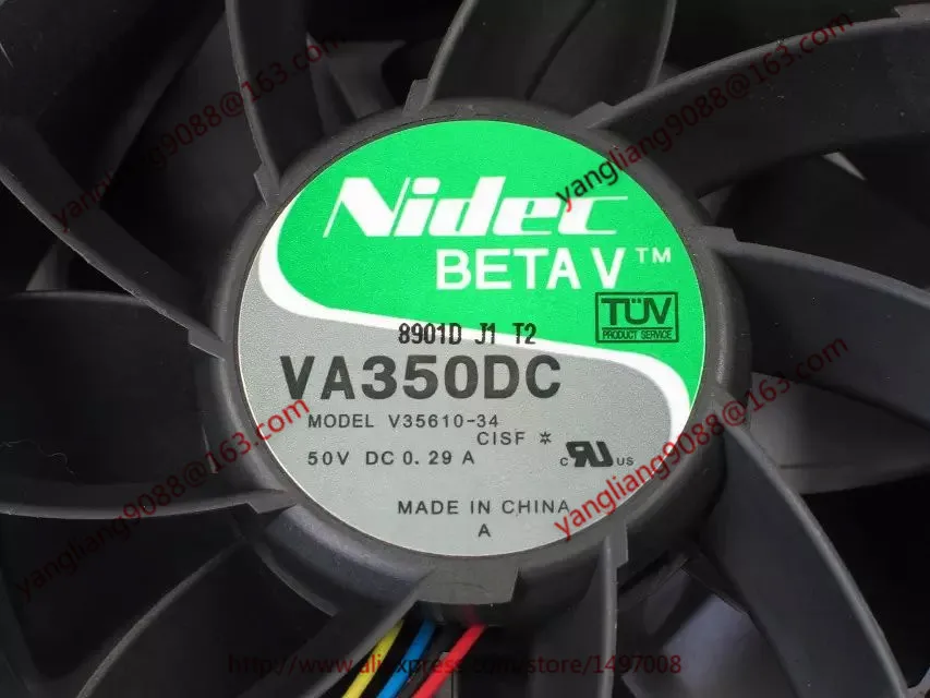 Вентилятор охлаждения сервера Nidec V35610 34 CISF DC 50V 0.29A|square fan|server fandc fan |