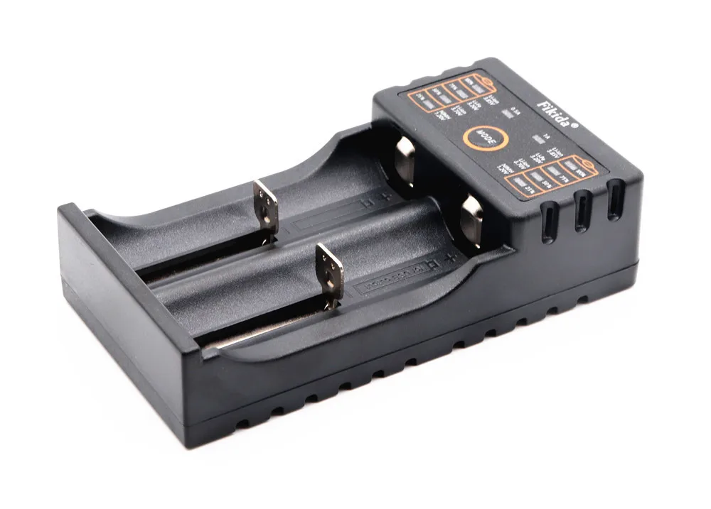 Зарядное устройство Fikida F2 18650 1,2 v 3,7 v 3,2 v 3,2 v 3,85 v Aa/Aaa 18350 26650 10440 14500 16340 25500 Nimh зарядное устройство для литиевых батарей