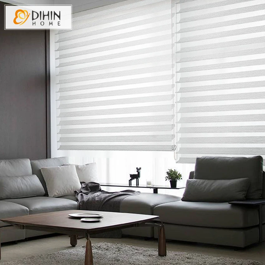 Полузатемняющие шторы DIHIN HOME 6 цветов Shangri La Rollor для окна высококачественные
