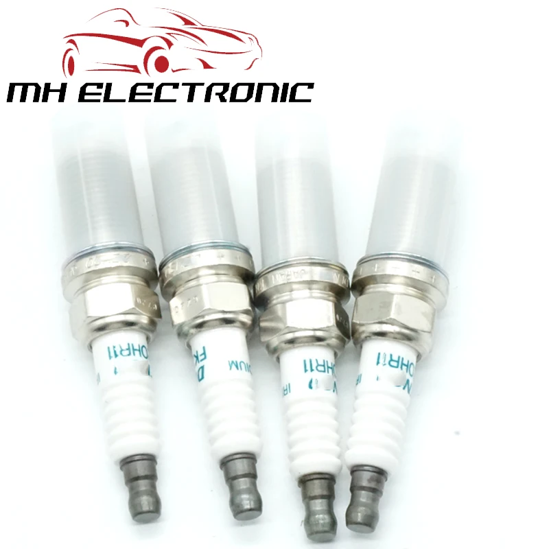 MH ELECTRONIC 4 шт./лот 90919 01247 FK20HR11 Свеча зажигания для TOYOTA VITZ RACTIS IST SIENTA COROLLA AURIS CAMRY LEXUS RAV4