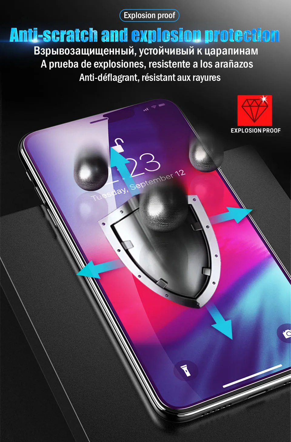 15D полный закругленный протектор экрана Гидрогелевая пленка для iPhone 11 Pro 7 X XR XS Max 8 6 Plus 6s защитная пленка(не стекло