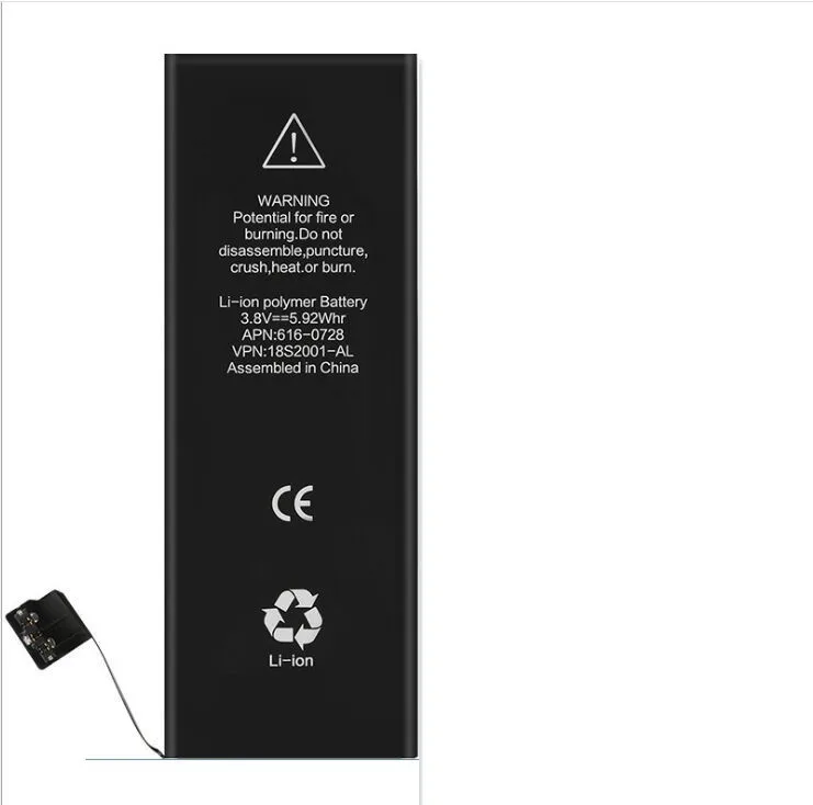 Батарея мобильного телефона для iPhone 5S реальная емкость 1560 mAh с набором