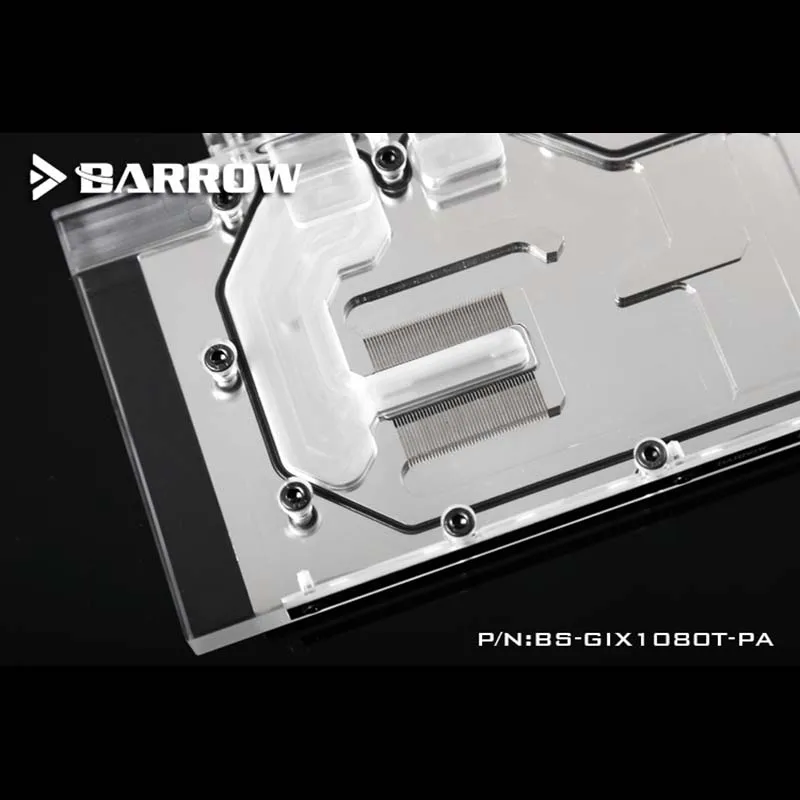 Водяной блок Barrow BS GIX1080T PA GPU для GIGABYTE AORUS GTX1080Ti Xtreme Edition 11G полностью закрывающий