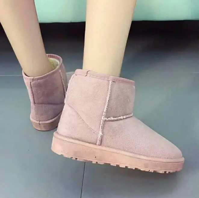 Осенне зимние женские теплые ботинки обувь Для женщин повседневные ботильоны