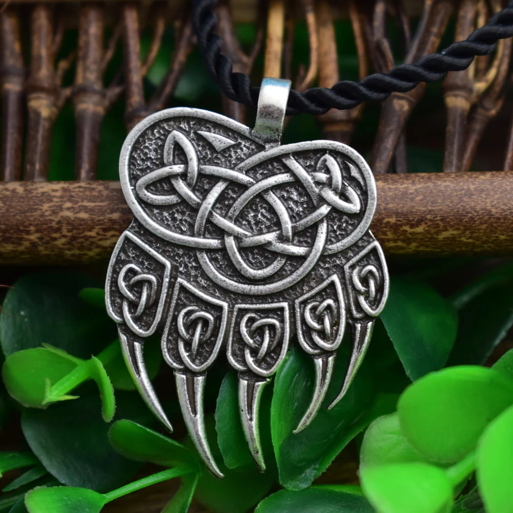 SanLan античный посеребренный амулет Викинг славянский символ бога ожерелье с
