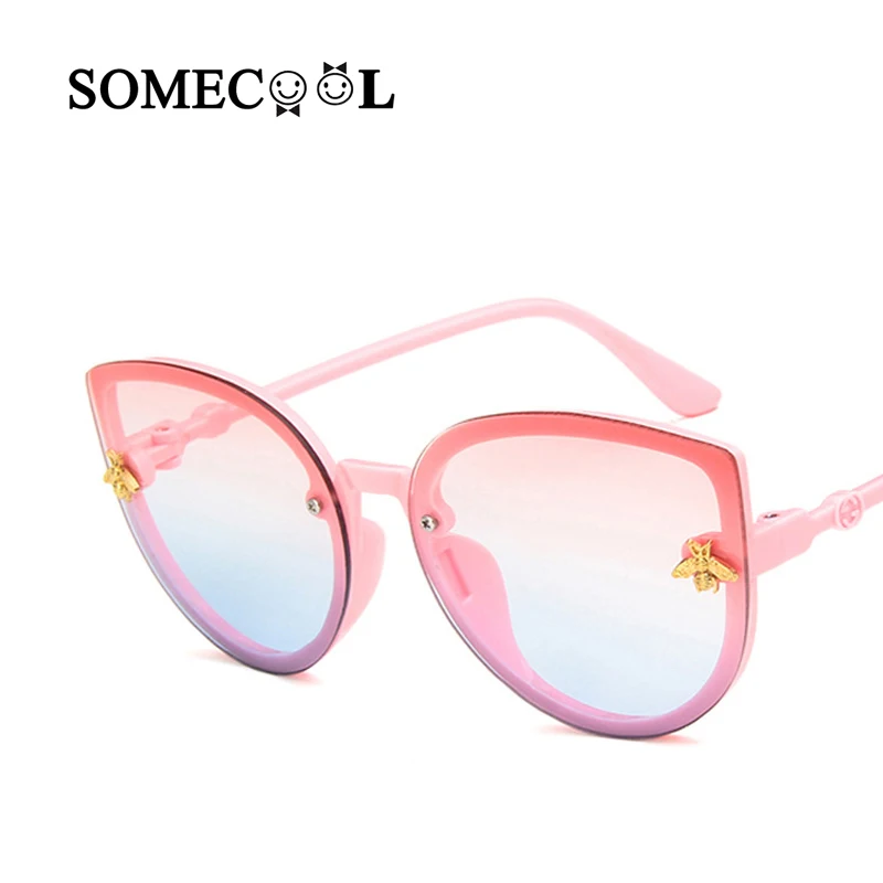 Солнцезащитные очки SomeCool n358 для девочек и мальчиков с защитой от ультрафиолета