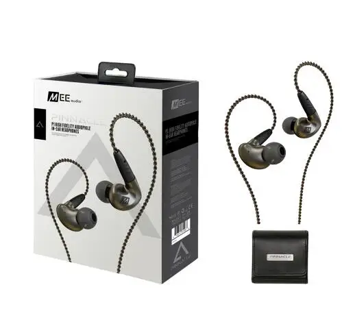 

2017 MEE Audio MEElectronics Pinnacle P1 аудиофиловые наушники-вкладыши с отсоединяемыми кабелями, Прямая поставка