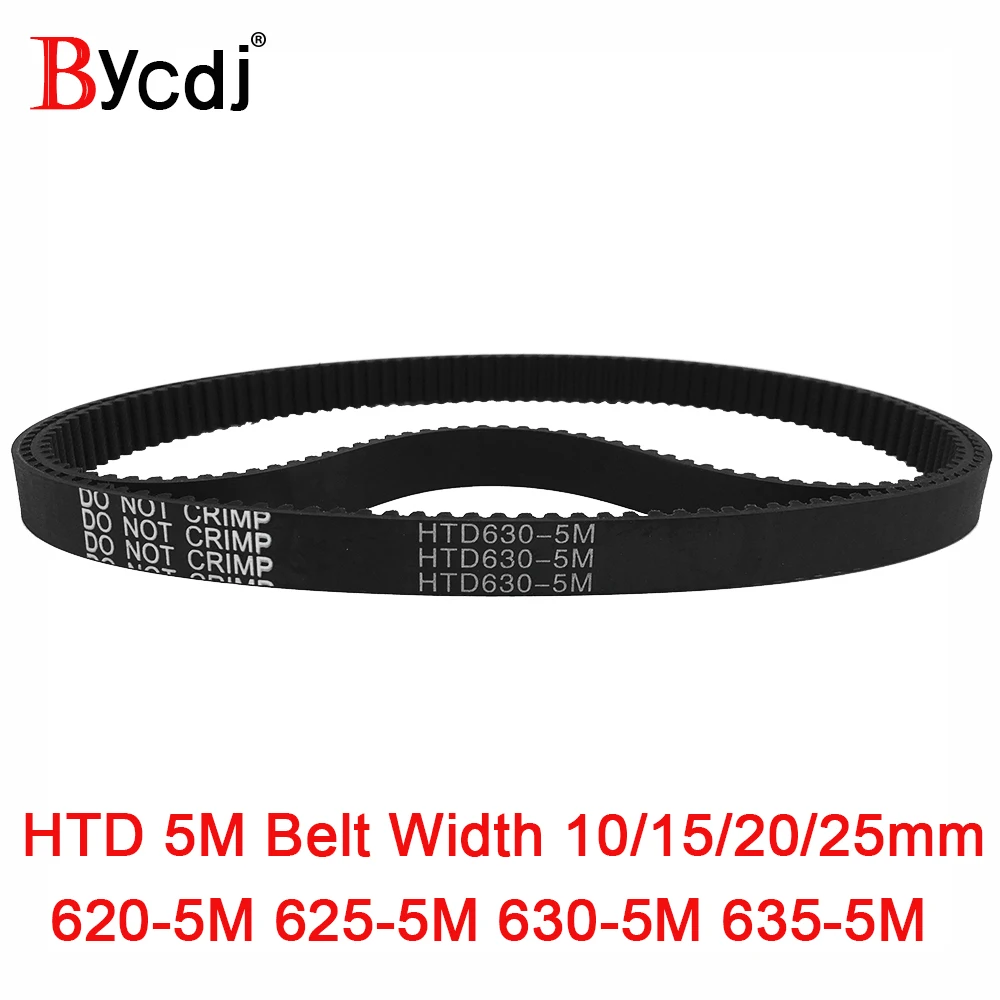 Зубчатый ремень Arc HTD 5M C = 620/625/630/635 ширина 10/15/20/25 мм зубья 124/125/126/127 синхронный 620 5 м