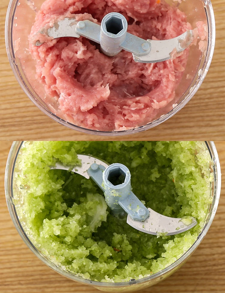 1 шт. многофункциональная ручная мясорубка соковыжималки ручные кухонные процессоры измельчитель Мясорубка миксер блендер измельчитель фруктовая овощная гайка