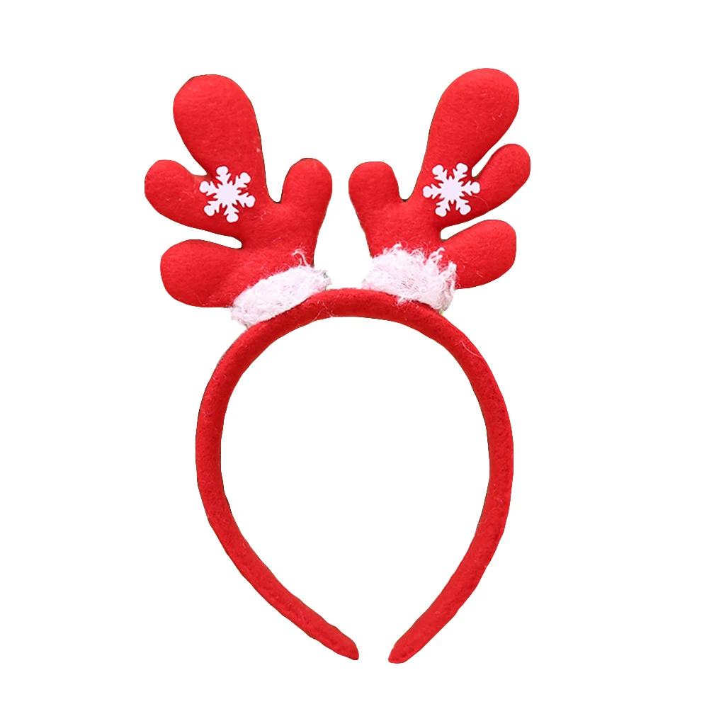 Традициям Рождество оголовье Санта Клаус Снеговик Олень волос Cute Xmas Декор |